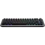 کیبورد مکانیکال گیمینگ کولر مستر مدل CK721 Space Gray Blue Switch