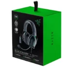 هدست مخصوص بازی ریزر مدل Razer BlackShark V2 + USB Sound Card