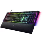 کیبورد گیمینگ ریزر مدل Razer BlackWidow V4 Green Switch