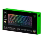 کیبورد گیمینگ ریزر مدل BlackWidow V3 Mini HyperSpeed Green Switch
