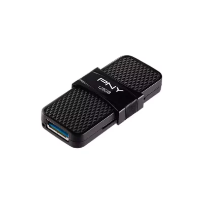 فلش مموری پی ان وای مدل DUO LINK USB 3.1 Type-C OTG ظرفیت ۱۲۸ گیگابایت