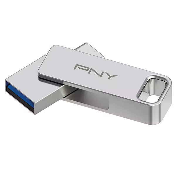 فلش مموری پی ان وای مدل DUO LINK USB 3.2 Type-C ظرفیت 128 گیگابایت