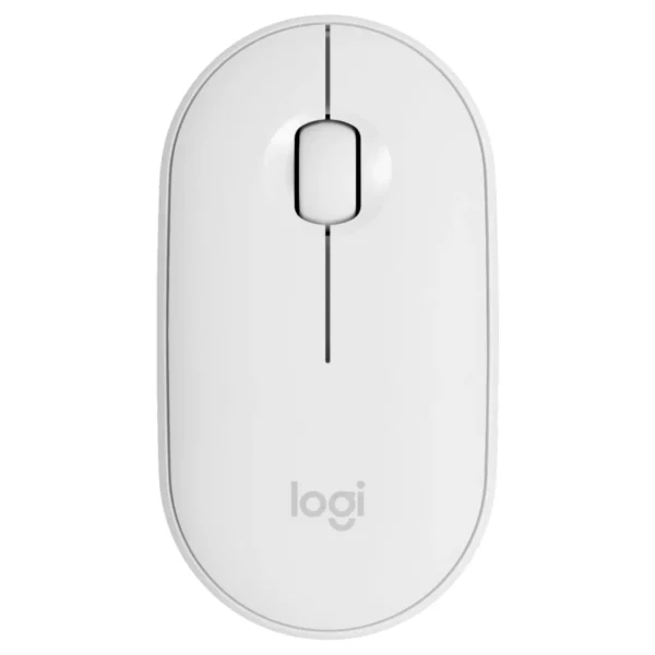 ماوس بی‌سیم لاجیتک مدل Logitech Pebble M350 White
