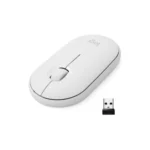 ماوس بی‌سیم لاجیتک مدل Logitech Pebble M350 White