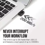 فلش مموری پی ان وای مدل Elite-X Fit USB 3.1 ظرفیت 128گیگابایت