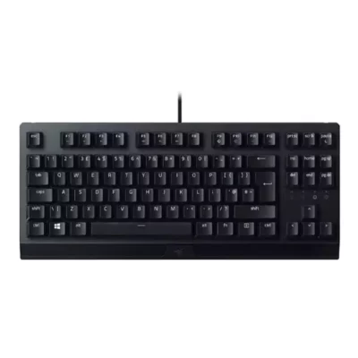 کیبورد گیمینگ ریزر مدل Razer Blackwidow V3 TKL Yellow SW