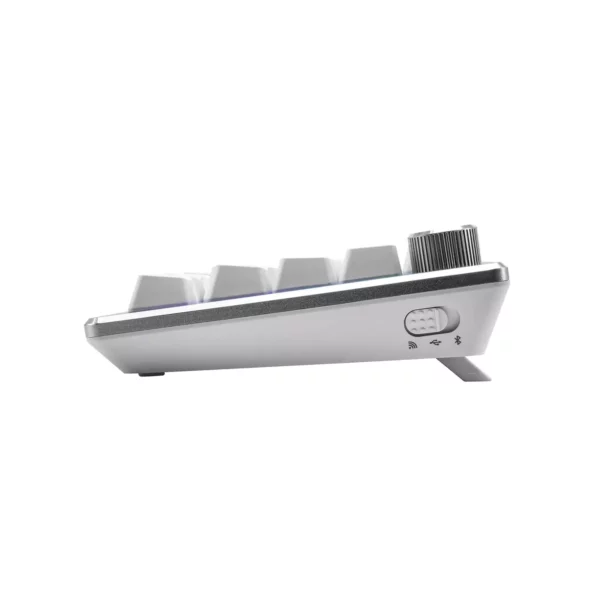 کیبورد مکانیکال گیمینگ کولر مستر مدل CK721 White Blue Switch
