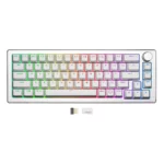 کیبورد مکانیکال گیمینگ کولر مستر مدل CK721 White Blue Switch
