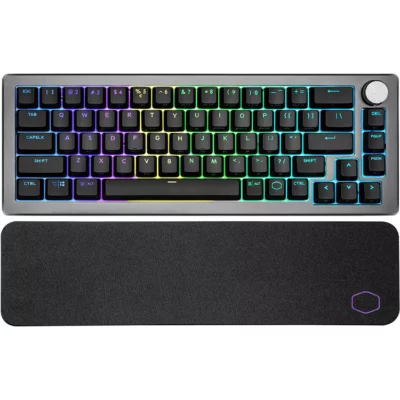کیبورد مکانیکال گیمینگ کولر مستر مدل CK721 Space Gray Blue Switch
