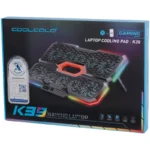 پایه خنک کننده لپ تاپ کول کلد مدل K39 RGB