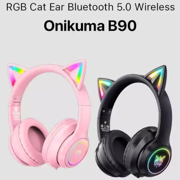هدست مخصوص بازی اونیکوما مدل B90 Pink