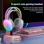 هدست مخصوص بازی اونیکوما مدل X25 RGB White