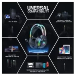 هدفون مخصوص بازی اونیکوما مدل X26 Black