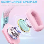 هدست گیمینگ سیم دار Onikuma X13 Pink