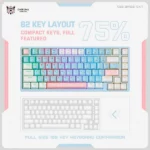 کیبورد گیمینگ مکانیکال Onikuma G52 Blue - Image 5