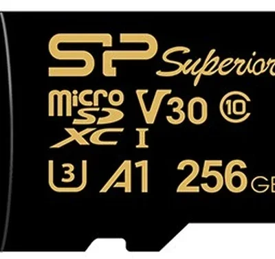 کارت حافظه میکرو SD سیلیکون پاور مدل Superior Golden Series 256GB