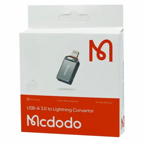 مبدل USB-A به لایتنینگ مک‌دودو مدل OT-8600 - Image 4