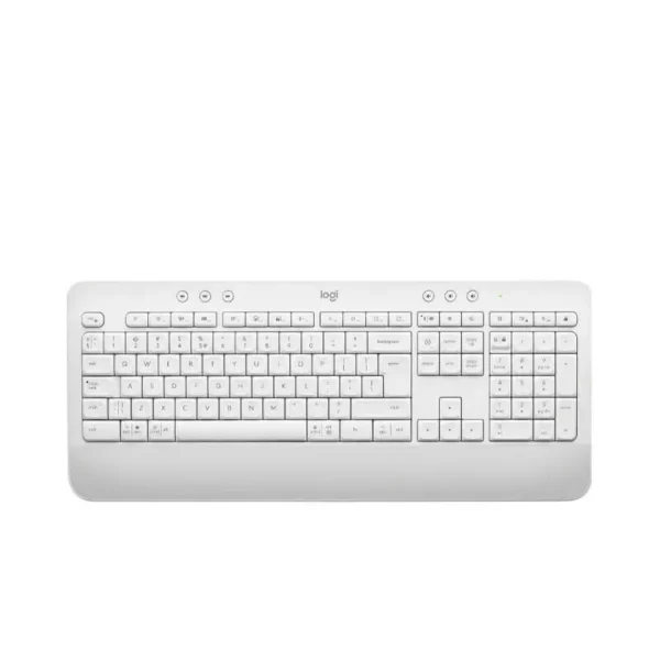 کیبورد بی‌ سیم Logitech Signature K650 رنگ سفید