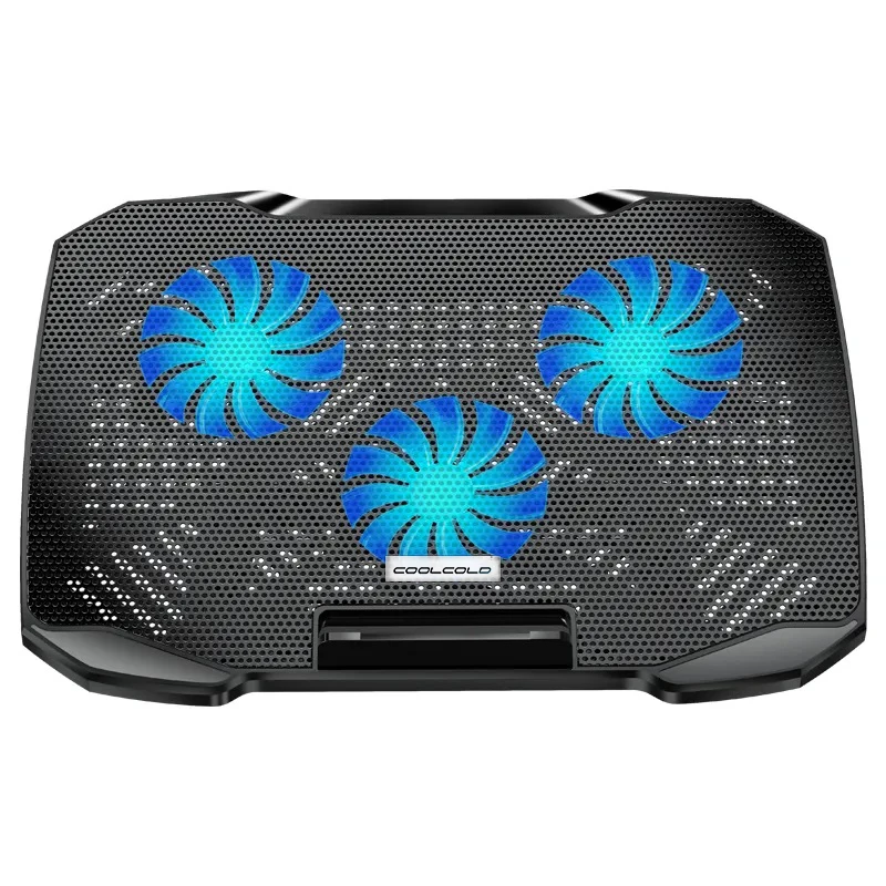 پایه خنک‌کننده لپ‌تاپ کول کلد CoolCold F2 PLUS 3Fans