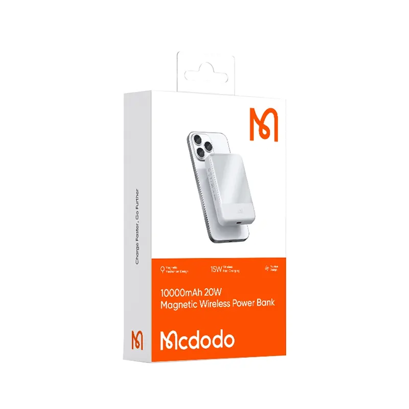 پاوربانک وایرلس ظرفیت 10000 mAh برند Mcdodo مدل MC-426