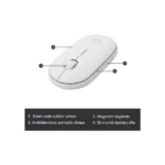 کیبورد و ماوس بی‌سیم لاجیتک مدل Combo MK470 Slim White - Image 2