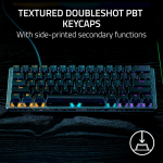 کیبورد گیمینگ ریزر RAZER HUNTSMAN V3 PRO MINI با سیم سوییچ آنالوگ اپتیکال - تصویر 2