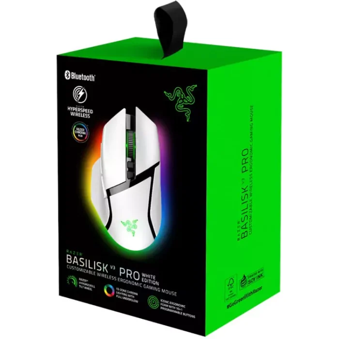 موس گیمینگ Razer Basilisk V3 Pro سفید - تصویر 5
