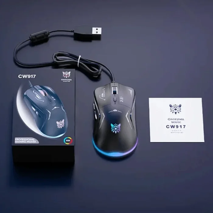 موس گیمینگ ONIKUMA CW917 Black - تصویر 2