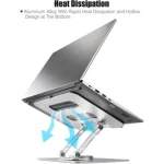 پایه نگهدارنده لپ‌تاپ - تبلت قابل حمل کول کلد مدل D086 - تصویر 4