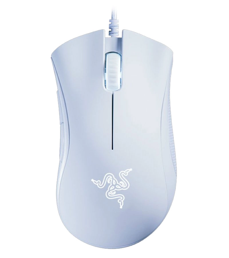DeathAdder-Essential-White-1.webp موس گیمینگ ریزر مدل DeathAdder Essential White - تصویر 1