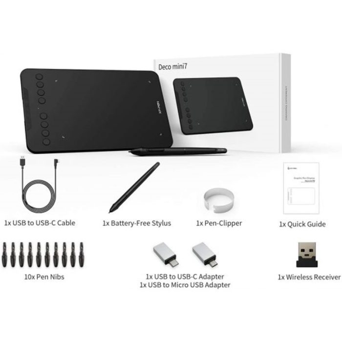 قلم نوری XP‑Pen Deco Mini 7W - تصویر 2