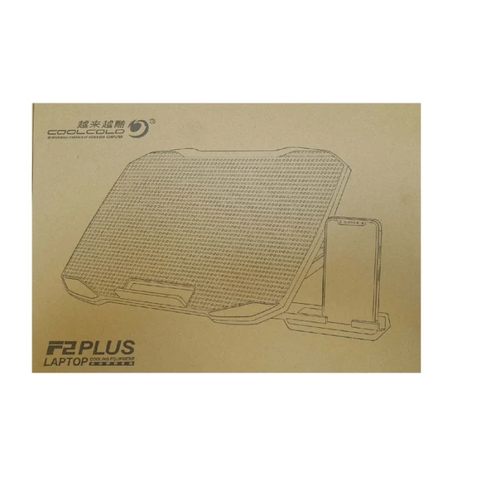 پایه خنک‌کننده لپ‌تاپ کول کلد CoolCold F2 PLUS 3Fans - تصویر 3