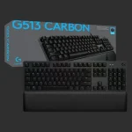 کیبورد باسیم گیمینگ لاجیتک مدل G513 Carbon Romer-G Linear Switch - تصویر 10