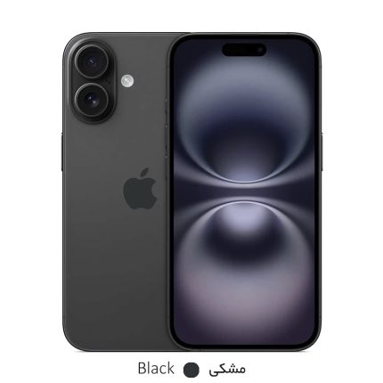 گوشی موبایل اپل مدل iPhone 16 CH/A ظرفیت 128 گیگابایت رم 8 گیگابایت - مشکی - Not Active - رجیستر شده