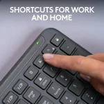 کیبورد بی‌ سیم Logitech Signature Slim K950 Graphite - تصویر 5