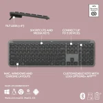 کیبورد بی‌ سیم Logitech Signature Slim K950 Graphite - تصویر 6