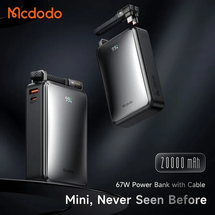 پاوربانک Mcdodo مدل MC-433 ظرفیت ۲۰۰۰۰ mAh - تصویر 6