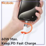 تبدیل لایتنینگ به تایپ سی ۶۰ وات مک‌دودو مدل Mcdodo OT‑5530 - تصویر 6