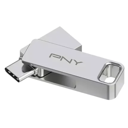 فلش مموری پی ان وای مدل DUO LINK USB 3.2 Type-C ظرفیت 64 گیگابایت