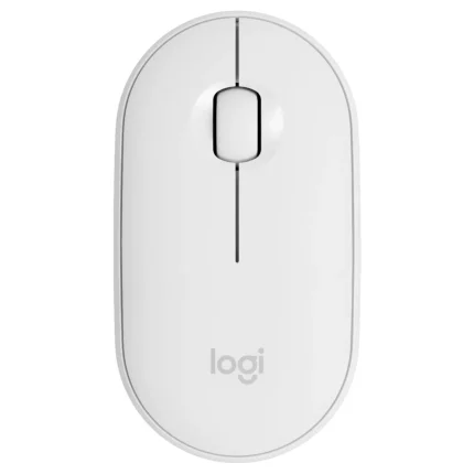 موس بی‌سیم لاجیتک مدل Logitech Pebble M350 White