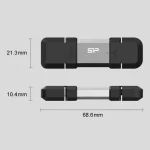 خرید فلش مموری Silicon Power Mobile C51 ظرفیت ۲۵۶ گیگابایت - تصویر 5