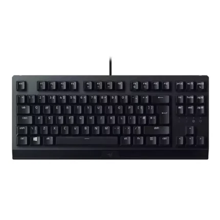 کیبورد گیمینگ ریزر مدل Razer Blackwidow v3 TKL Green SW