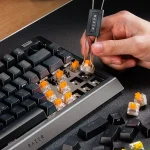 کيبورد گیمینگ ريزر Razer BlackWidow V4 75% Black - تصویر 4