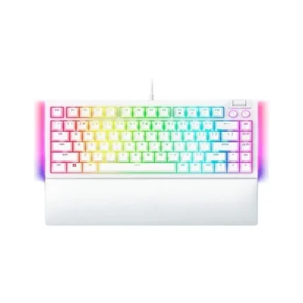 کیبورد گیمینگ Razer BlackWidow V4 75% White