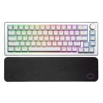 کیبورد مکانیکال گیمینگ کولر مستر مدل CK721 White Red Switch