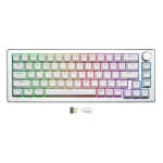 کیبورد مکانیکال گیمینگ کولر مستر مدل CK721 White Red Switch - تصویر 7
