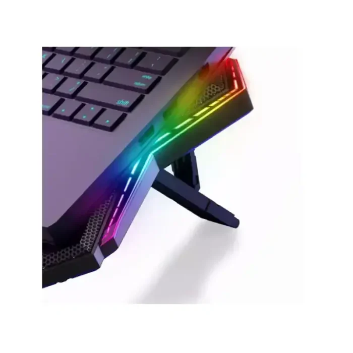پایه خنک‌کننده لپ‌تاپ کول‌کولد مدل K40 RGB - تصویر 5