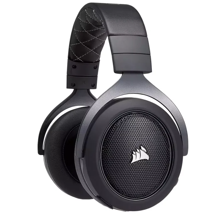 هدست بی سیم بلوتوثی گیمینگ کورسیر HS70 Carbon - تصویر 4
