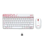 کیبورد و ماوس بی سیم لاجیتک مدل Logitech MK240 White