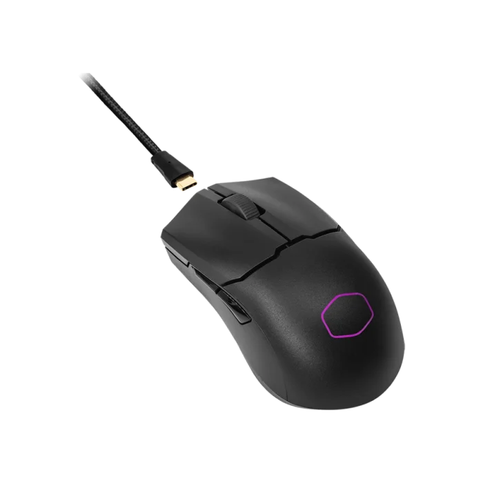 ماوس بی سیم گیمینگ کولر مستر مدل MM712 Black - تصویر 5